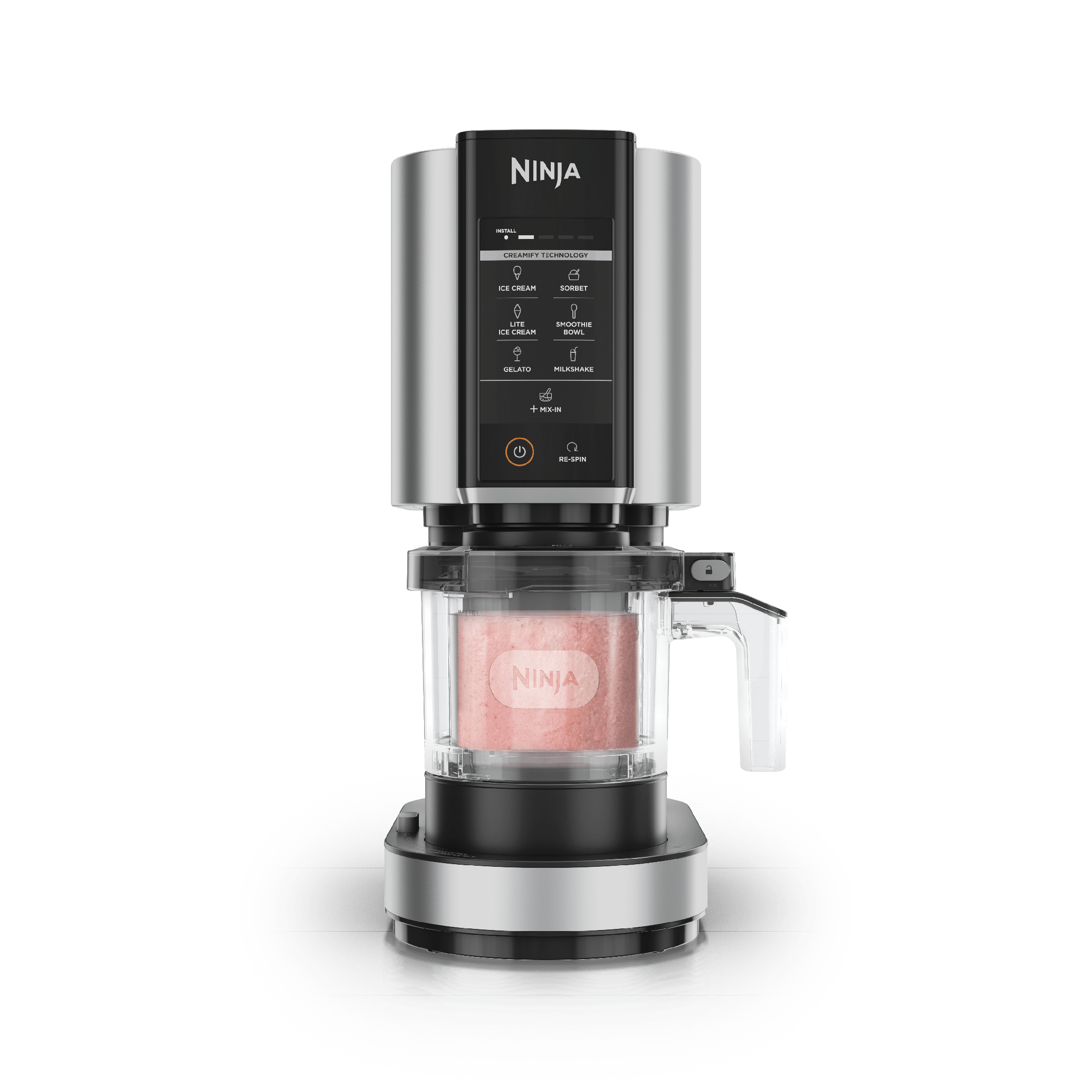 Ninja CREAMi NC301 frozen treat maker with pint installed