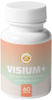 Six bottles of Visium Plus dietary supplement