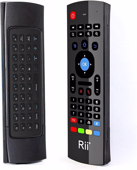 Rii MX3 2.4G Fly Mouse Mini Wireless Keyboard Infrared Remote Control